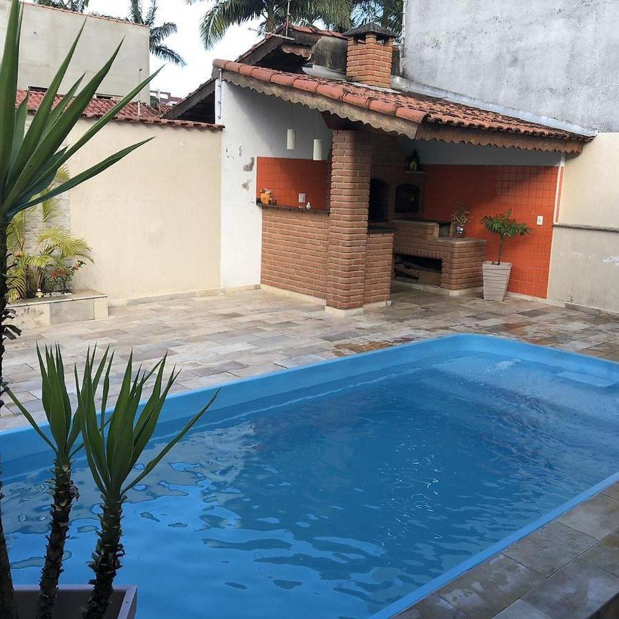 Casa Com Piscina Em Mongagua Praia Grande (Santos) Exterior foto